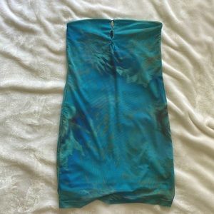 Motel blue beach dress